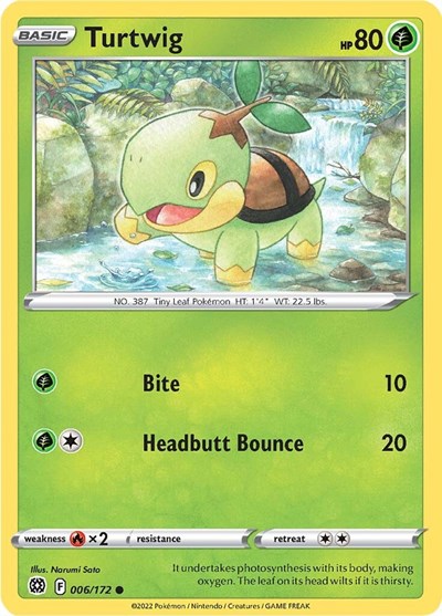 Turtwig #6 Brilliant Stars
