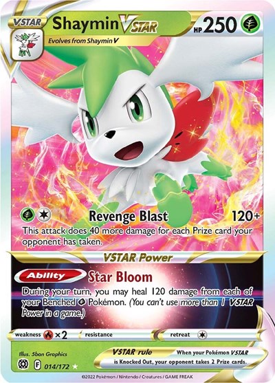 Shaymin VSTAR #14 Brilliant Stars