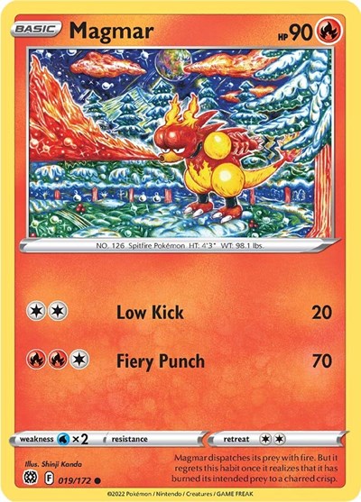 Magmar #19 Brilliant Stars