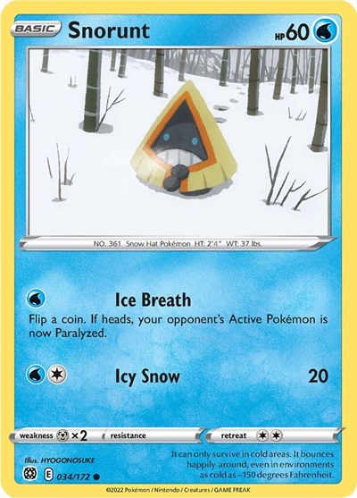 Snorunt #34 Brilliant Stars
