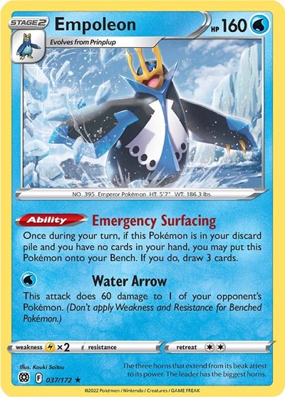 Empoleon #37 Brilliant Stars