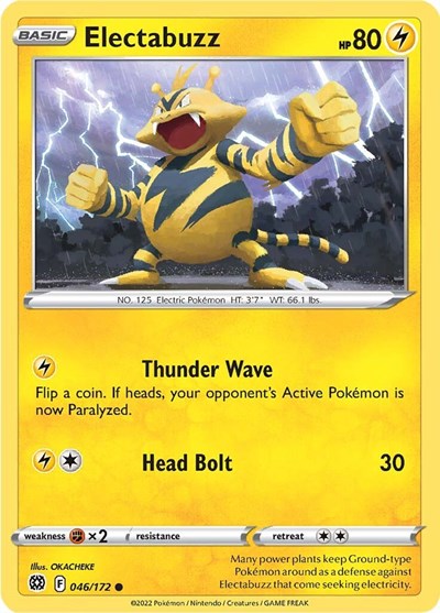 Electabuzz #46 Brilliant Stars