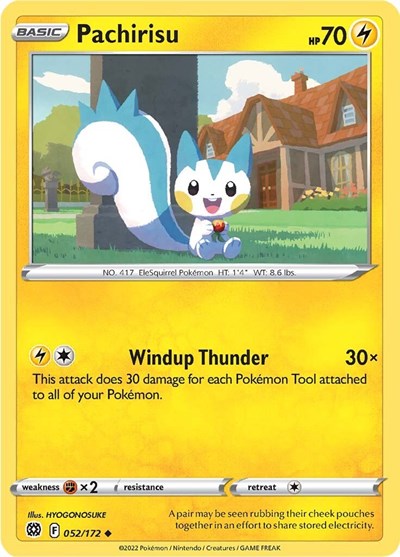 Pachirisu #52 Brilliant Stars