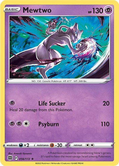 Mewtwo #56 Brilliant Stars