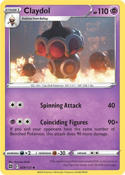 Claydol #59 Brilliant Stars