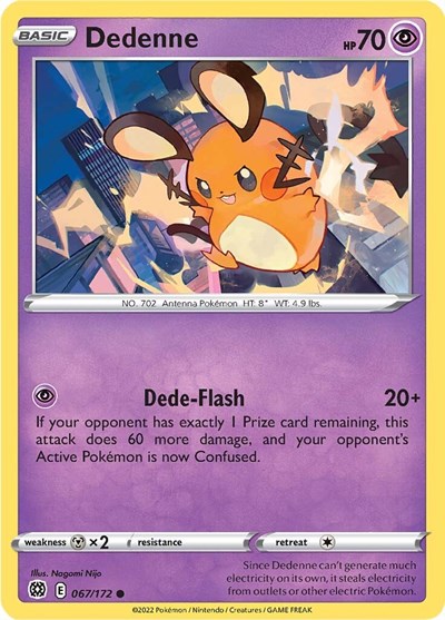 Dedenne #67 Brilliant Stars