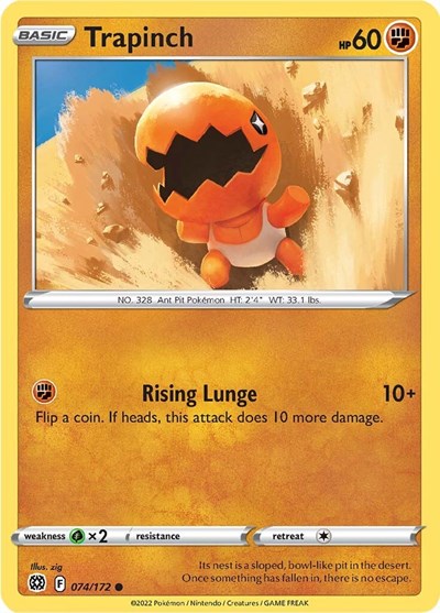 Trapinch #74 Brilliant Stars
