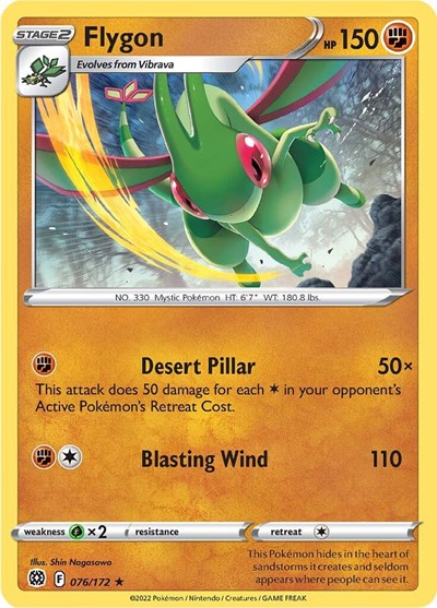 Flygon #76 Brilliant Stars