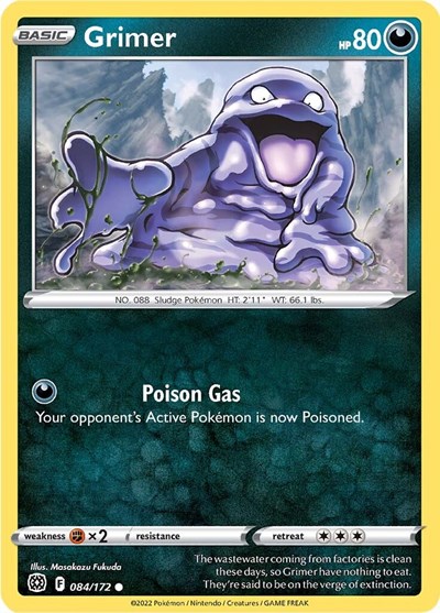Grimer #84 Brilliant Stars
