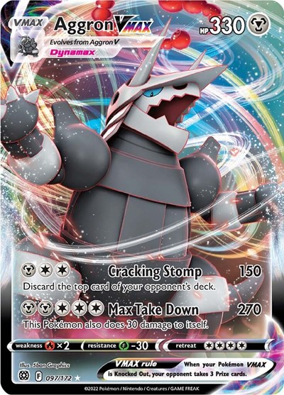 Aggron VMAX #97 Brilliant Stars