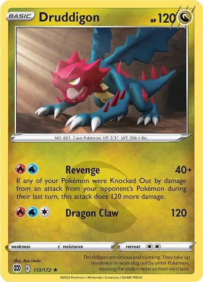 Druddigon #113 Brilliant Stars
