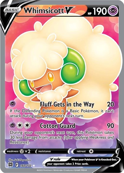 Whimsicott V #160 Brilliant Stars