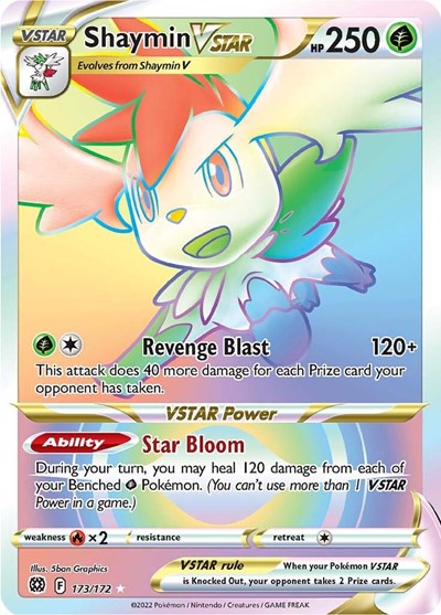 Shaymin VSTAR #173 Brilliant Stars