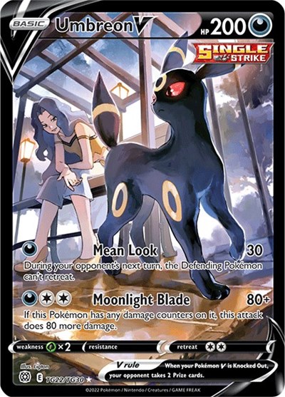 Umbreon V #TG22 Brilliant Stars Trainer Gallery
