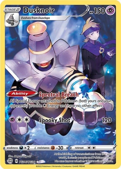 Dusknoir #TG06 Brilliant Stars Trainer Gallery