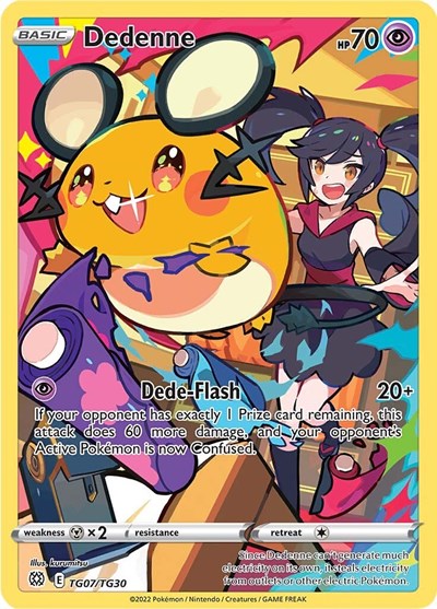 Dedenne #TG07 Brilliant Stars Trainer Gallery