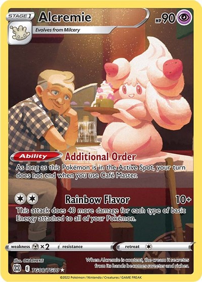Alcremie #TG08 Brilliant Stars Trainer Gallery