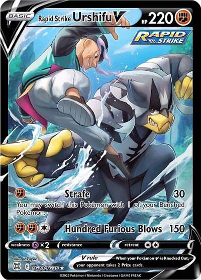 Rapid Strike Urshifu V #TG20 Brilliant Stars Trainer Gallery