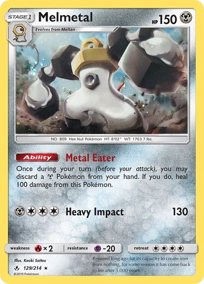 Melmetal #129 Blister Exclusives