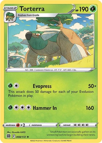 Torterra #8 Deck Exclusives