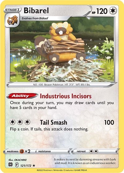 Bibarel Deck Exclusives #121