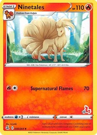Ninetales #30 Battle Academy 2022