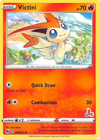 Victini #7 Battle Academy 2022
