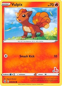 Vulpix #29 Battle Academy 2022