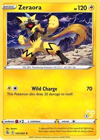 Zeraora #102 Battle Academy 2022