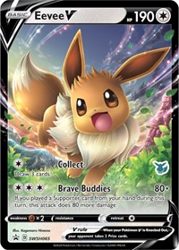 Eevee V - SWSH065 #SWSH065 Battle Academy 2022