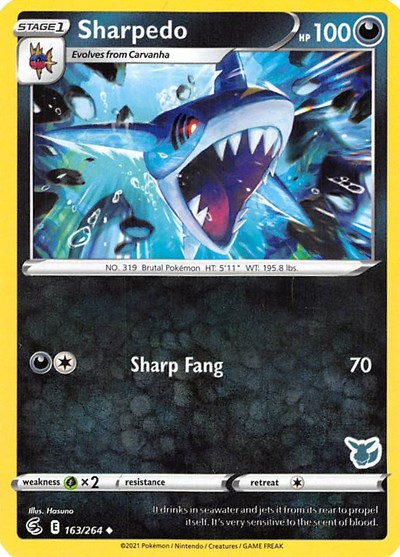 Sharpedo #163 Battle Academy 2022