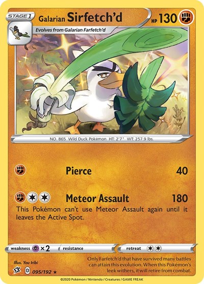 Galarian Sirfetch'd #95 Deck Exclusives