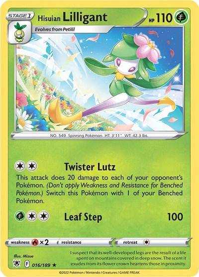 Hisuian Lilligant #16 Astral Radiance
