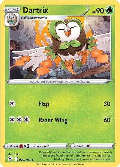 Dartrix #20 Astral Radiance
