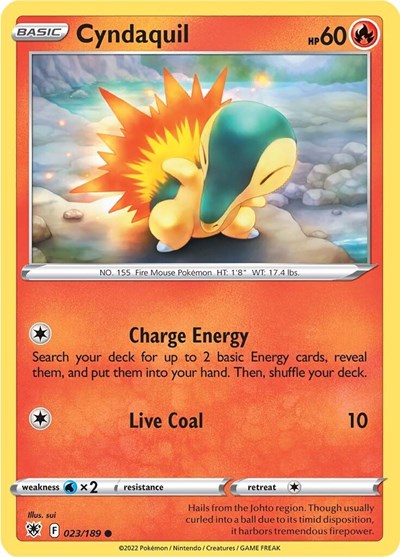 Cyndaquil #23 Astral Radiance
