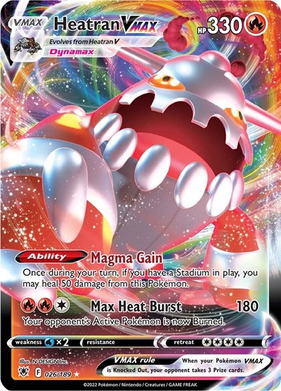 Heatran VMAX #26 Astral Radiance