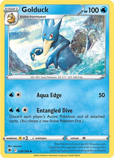 Golduck #29 Astral Radiance