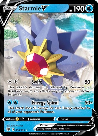 Starmie V #30 Astral Radiance