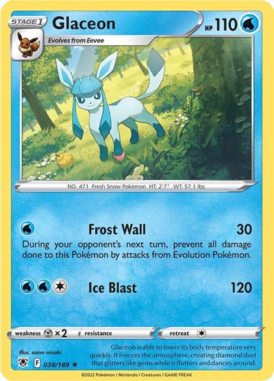 Glaceon #38 Astral Radiance