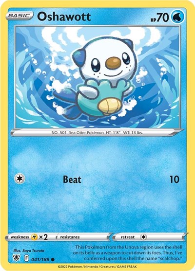 Oshawott #41 Astral Radiance