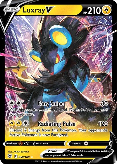 Luxray V #50 Astral Radiance