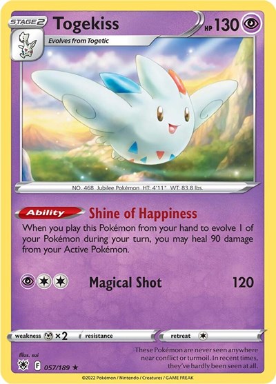 Togekiss #57 Astral Radiance