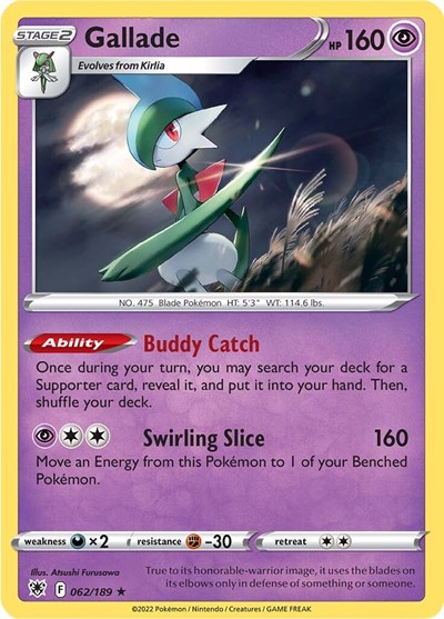 Gallade #62 Astral Radiance