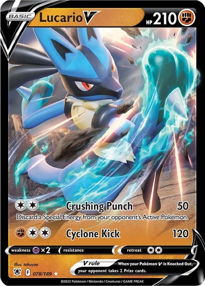 Lucario V #78 Astral Radiance