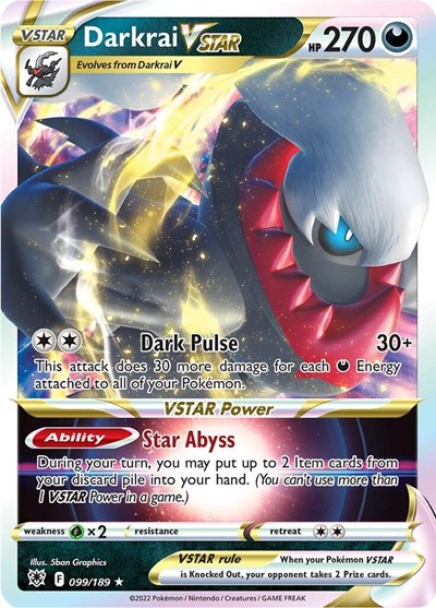 Darkrai VSTAR #99 Astral Radiance