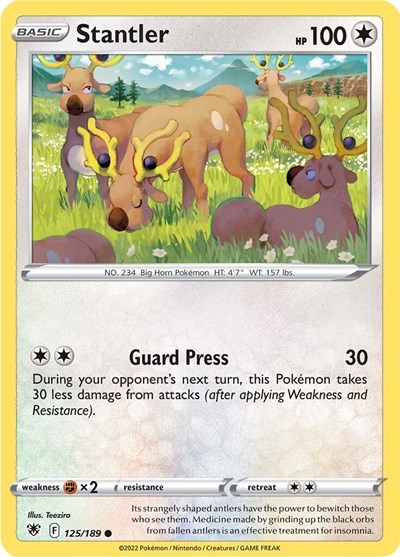 Stantler #125 Astral Radiance