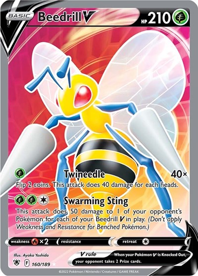 Beedrill V #160 Astral Radiance