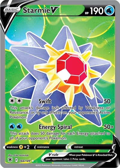 Starmie V #166 Astral Radiance