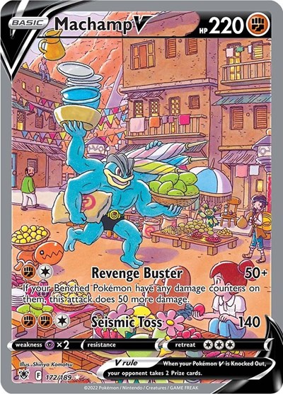 Machamp V #172 Astral Radiance