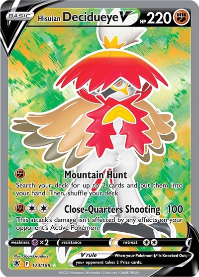 Hisuian Decidueye V #173 Astral Radiance